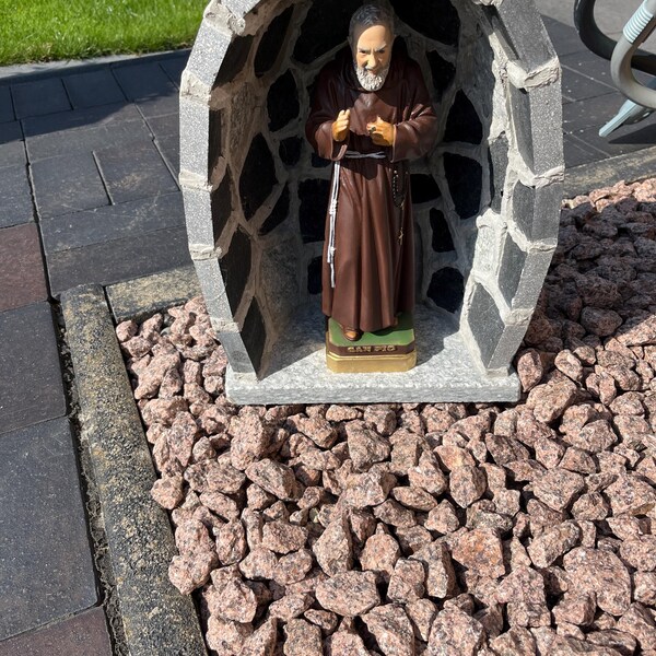 Statue of Saint Mother Teresa of Calcutta Cm 30 11.81 Inches in Marble