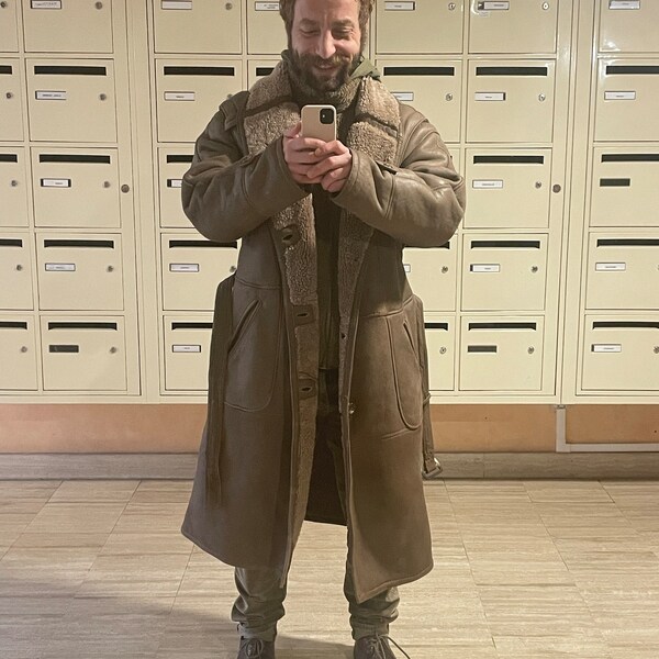 Doris | Women's Oversized Teddy Long Coat main image 1