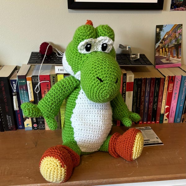 Yoshi Pattern Amigurumi Crochet PDF - Etsy