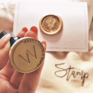 personalized wax seal custom etsy stamp