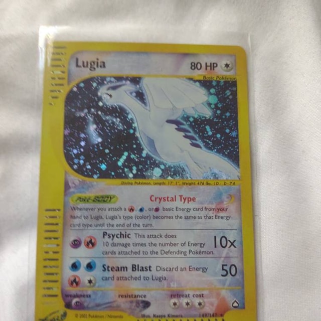ポケモンカードゲーム ルギア クリスタルタイプ 英語版 149/147