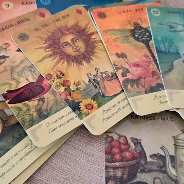 ORACLE RUNES TAROT - to Learn to Read the Runes - Text in Spanish ...