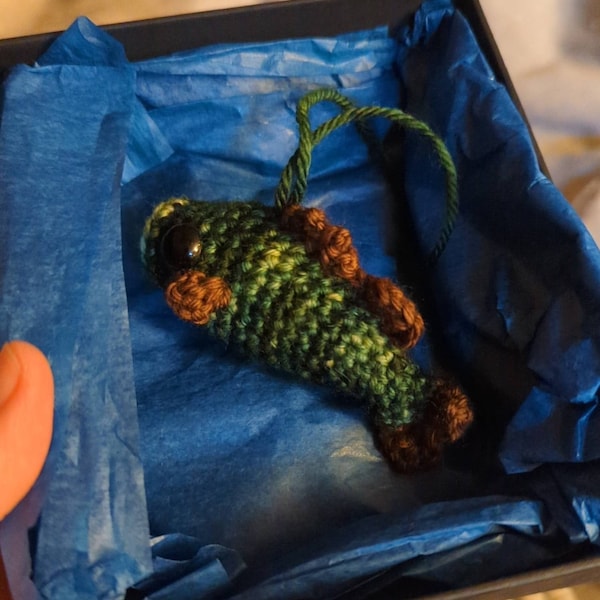 PDF + VIDEO Bode the Bass Crochet Pattern: Largemouth, Sea Bass ...