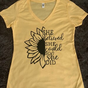 Free Free 321 Sunflower Svg She Believed She Could SVG PNG EPS DXF File