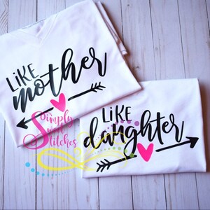 Download Like Mother Like Daughter SVG Mother SVG Cutting File ...