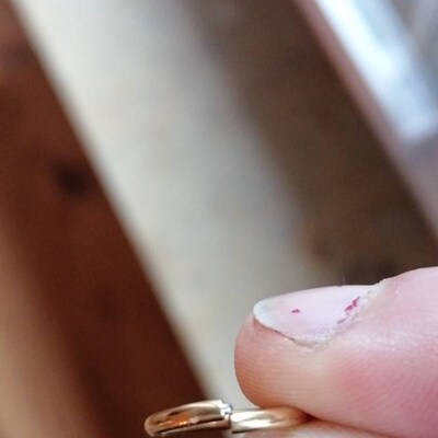 Gold Love & Hearts Fashion Stud Earrings 3 Mm Clear Crystal Nose Stud In 9ct Yellow Gold Nose Pin - Foto 6