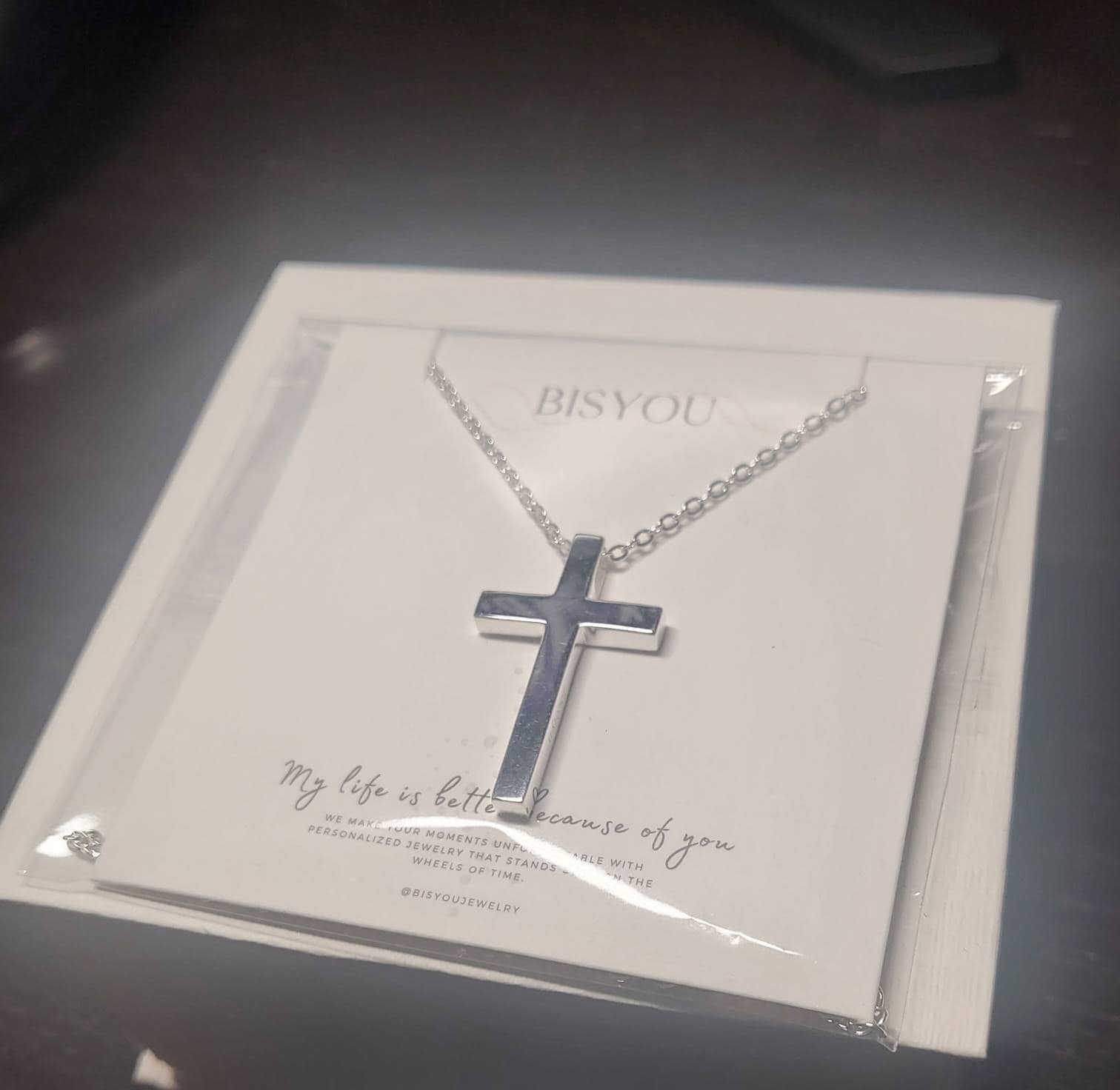Personalized Cross Necklace in Gold / Silver / Rose Gold, Custom Bible Verse and Name Engraving, Religious Jewelry Gift for her