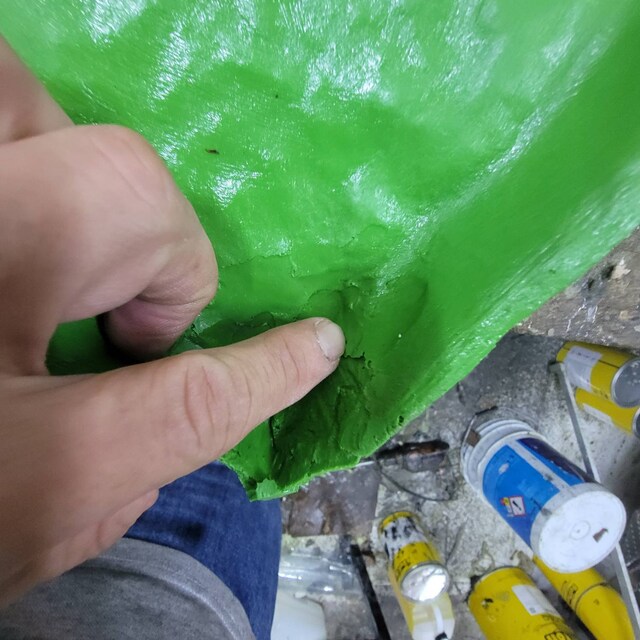 Rouleaux de texture en béton - Le rouleau de texture de dalle patné