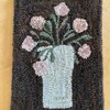 Redware Rooster large A Rhonda Thomas Original Primitive Rug Hooking ...