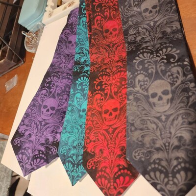 mens leopard print tie