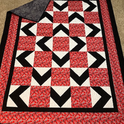 Abigails Window Quilt Pattern-black Cat Creations Quilt Pattern - Etsy