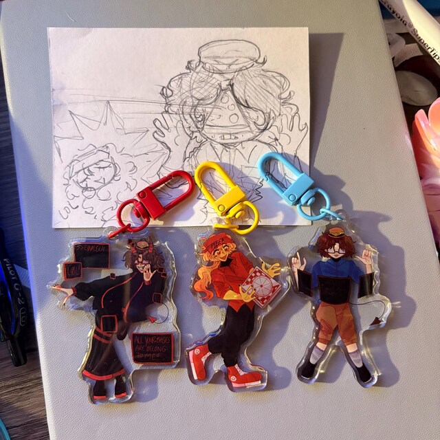 FORSAKEN Keychains | 007n7, Chance, Elliot, Two Time, Noli