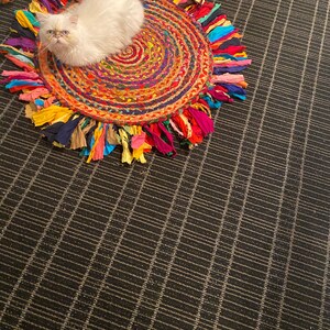 Cubierta grande de cojín tribal rosa 24x24 funda de almohada | Etsy