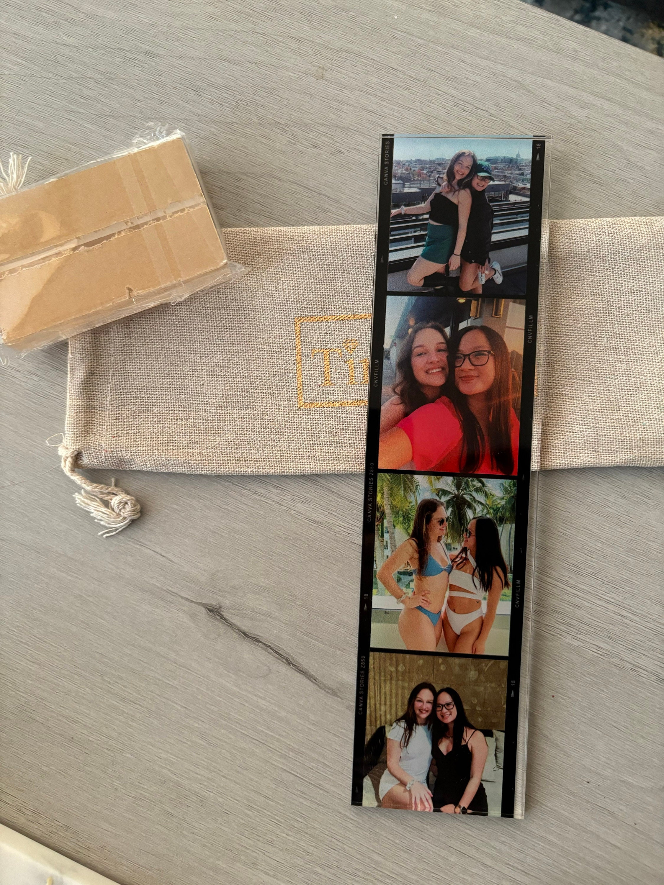Personalized Film Photo Gift Acrylic Stand Custom Couple Photos Bestfriend Family Memory Anniversary Gifts for Her Meaningful Photo Keepsake