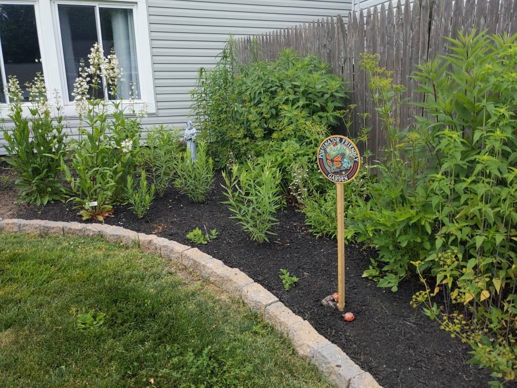 Butterfly Pollinator Friendly - Garden Sign