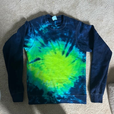 The All Out Rainbow Long Sleeve Tie Dye T Shirt - Etsy