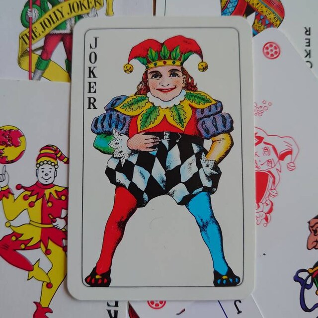 ヴィンテージ ジョーカー カード (クラシック トランプ