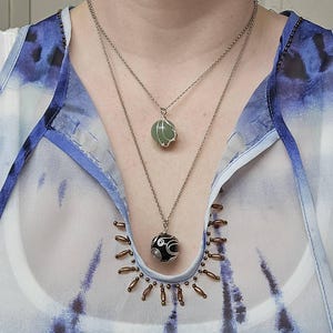 Final Fantasy VII Inspired Meteor / Black Materia Necklace - Etsy