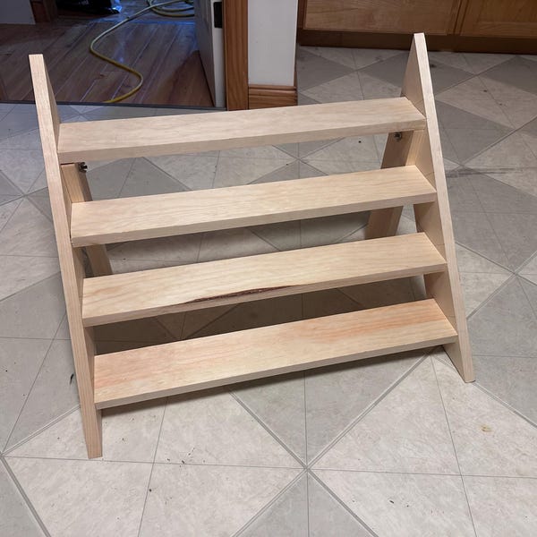 Market Step Stand Digital Plans - Etsy