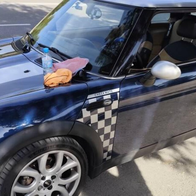 Scuttle Decals to Fit Mini R53 / R52 Cooper S Checkmate Stickers