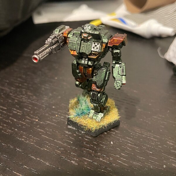 Phoenix Hawk IIC, Alternate Battletech Mechwarrior Miniature WITH BASE ...