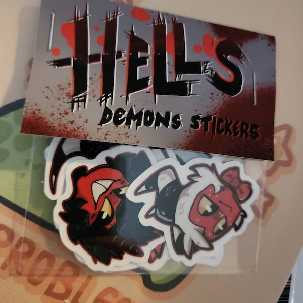 Demon Helmet Sticker Hells Demon Sticker Pack - Etsy