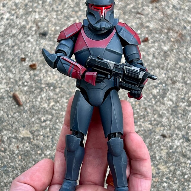ブラックシリーズ　クローンコマンドー　改造パーツ　ジャンク品　ガレージキット ブラックシリーズ クローンコマンドー 改造パーツ ジャンク品