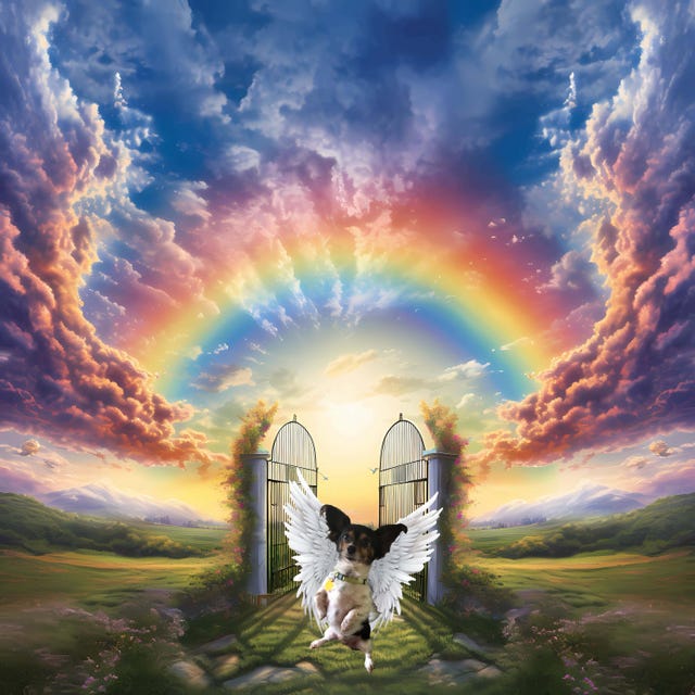 Dog Angel Wings Musical Snow Globe - Bereavement Memorial Plays "Wind Beneath My Wings"