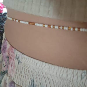 PLUS SIZE TIE On Waist Beads, Waist Beads, Waist Bead Set, Thread Waist Bead, Waist Chain, Tie On Belly Bead, Waist Bead For Weight Tracking