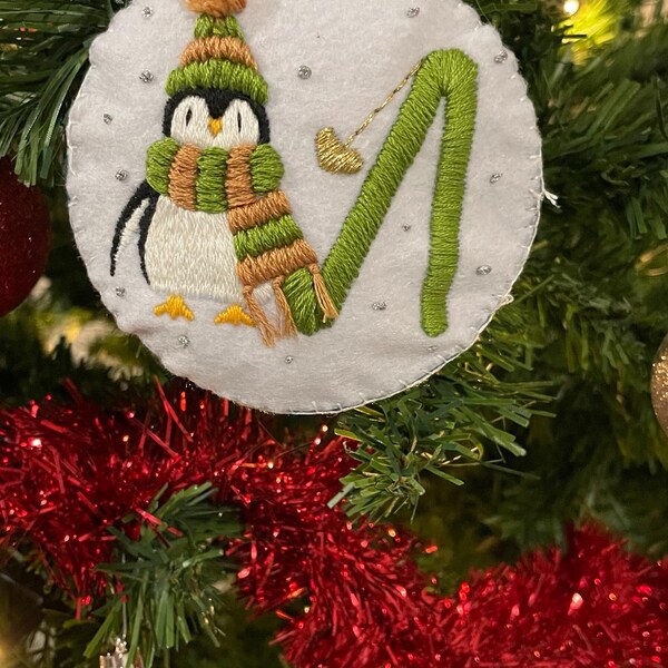 PDF Pattern+ Video Tutorial/alphabet-bouquet-hand Embroidery Pattern ...