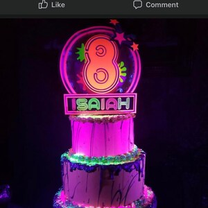 Glow in the Dark Party! Le Feste di Irene Cake Design si accendono al buio  - Family Welcome