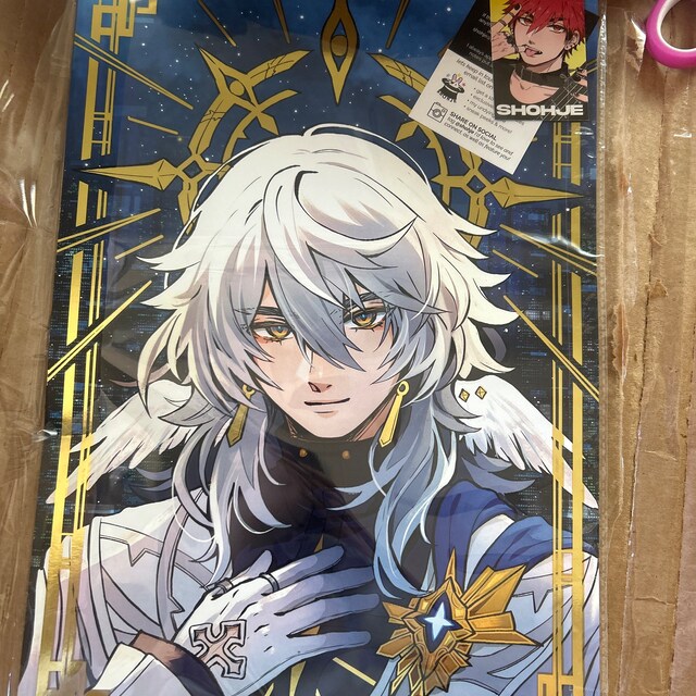 HONKAI Star Rail - Sunday - 11x17 Gold Foil Print (fan Art