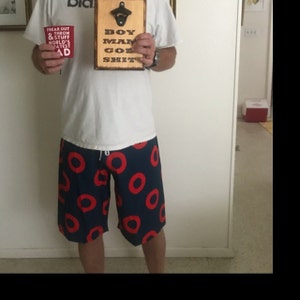 Men's Phish Fishman Donut Board Shorts 