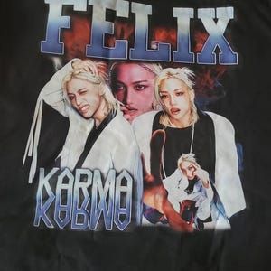 Retro Stray Kids Felix Karma Shirt, SKZ Karma Sweatshirt, Stray