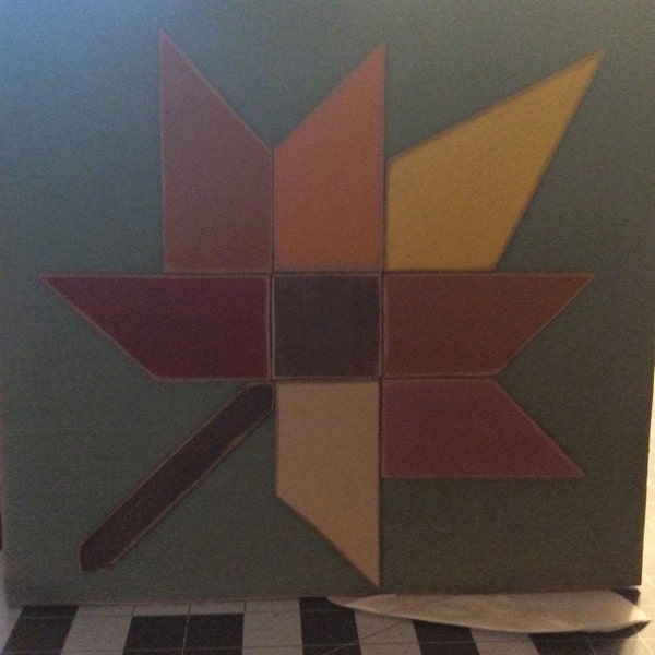 Maple Leaf Block PDF Pattern - Etsy