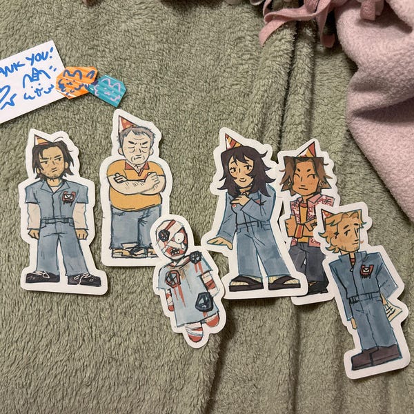 Hannibal and Will Stickers - Etsy