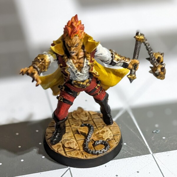 Warforged Ranger 3D Printed Resin Miniature Set Tabletop Role Playing ...