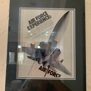 1980's United States Air Force Advertisement - Etsy