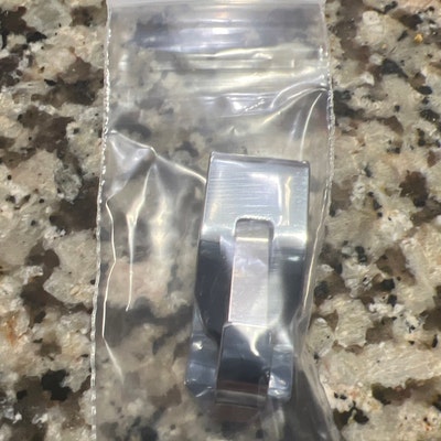The Secure Belt Clip Lightsaber D-ring Clip silver or Black - Etsy