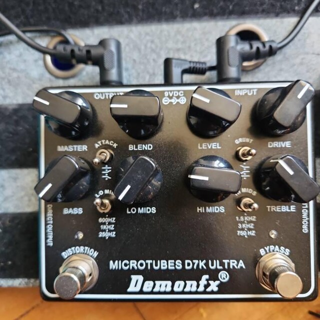Demonfx Microtubes D7K Ultra V2 Bass Preamp Effect Pedal - Etsy