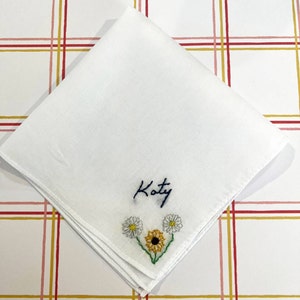 Hand Embroidered Signature of Loved One Signature Embroidery 