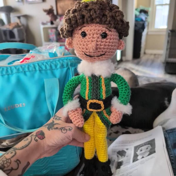 PATTERN PDF Everyone's Elf Pal Crochet Amigurumi Crochet Doll Pattern ...