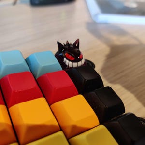 Gengar Artisan Resin Keycap For Cherry MX keyboard- Various Colors Custom Made e