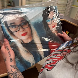 Etsy-koper heeft een foto van de aankoop toegevoegd