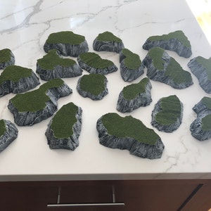 Wargamng Terran Large Box Set of Platform Hlls Prmed - Etsy
