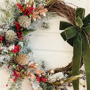 Efivs Arts Artificial Red Berry,8 Confezione steli di Bacche di Agrifoglio di Natale per Albero di Natale, Decorazioni, Artigianato, Vacanze e Decorazioni per la casa
