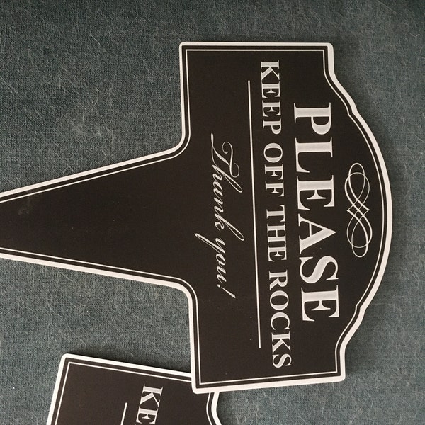 Please Keep off the Grass Aluminum Yard Sign 10x14 (available in ...