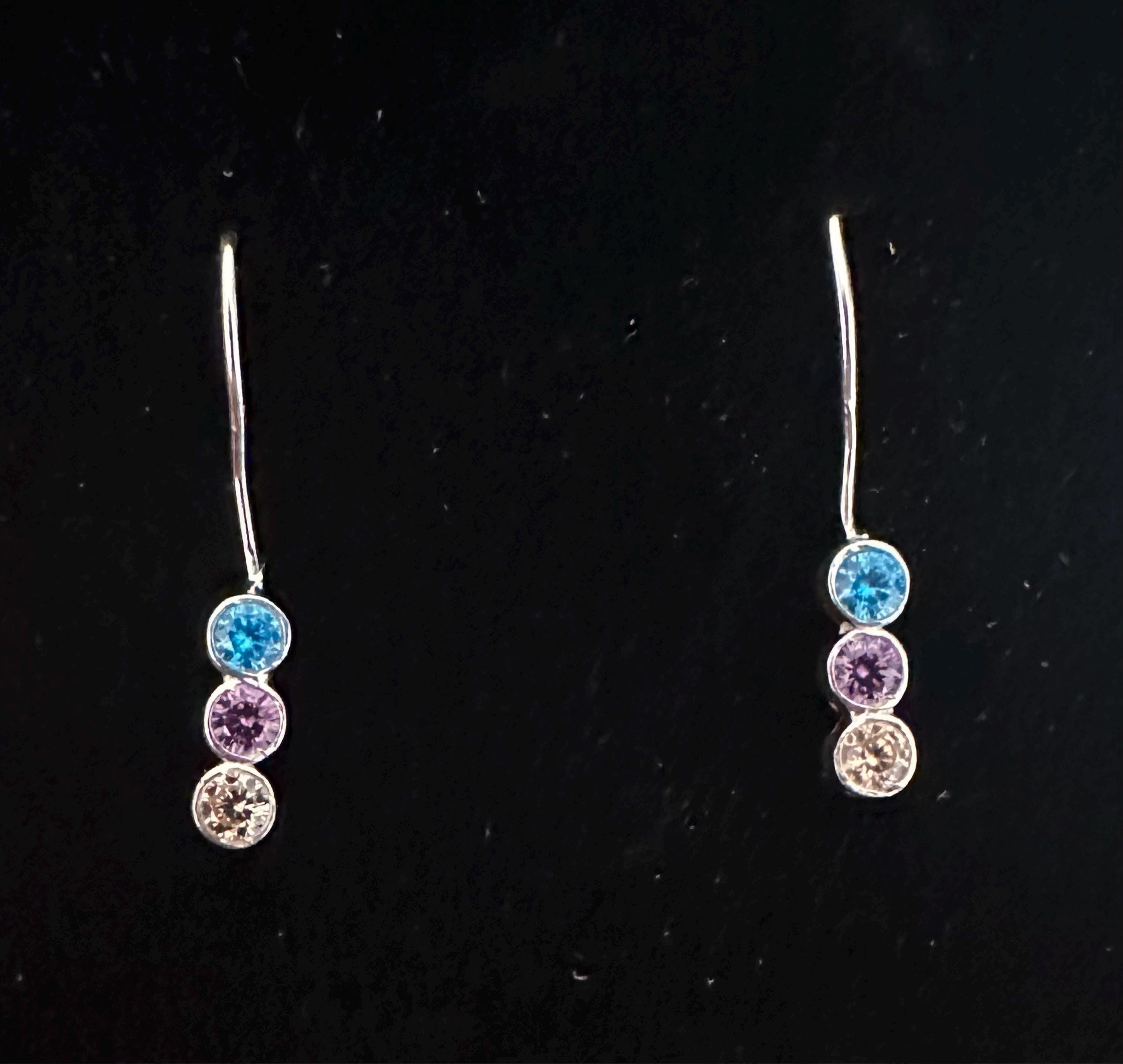 Mothers Day Gift for Mom From Daughter - Family Birthstone Earrings - Mothers Gift from Daughter - Birthstone Earrings - Custom Mom Gift