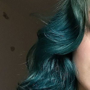 Dark Teal Hair Dye - Etsy