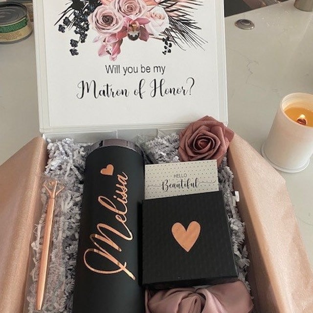 Bachelorette Party Favors All Ewired Up Gold Foil Bridesmaid